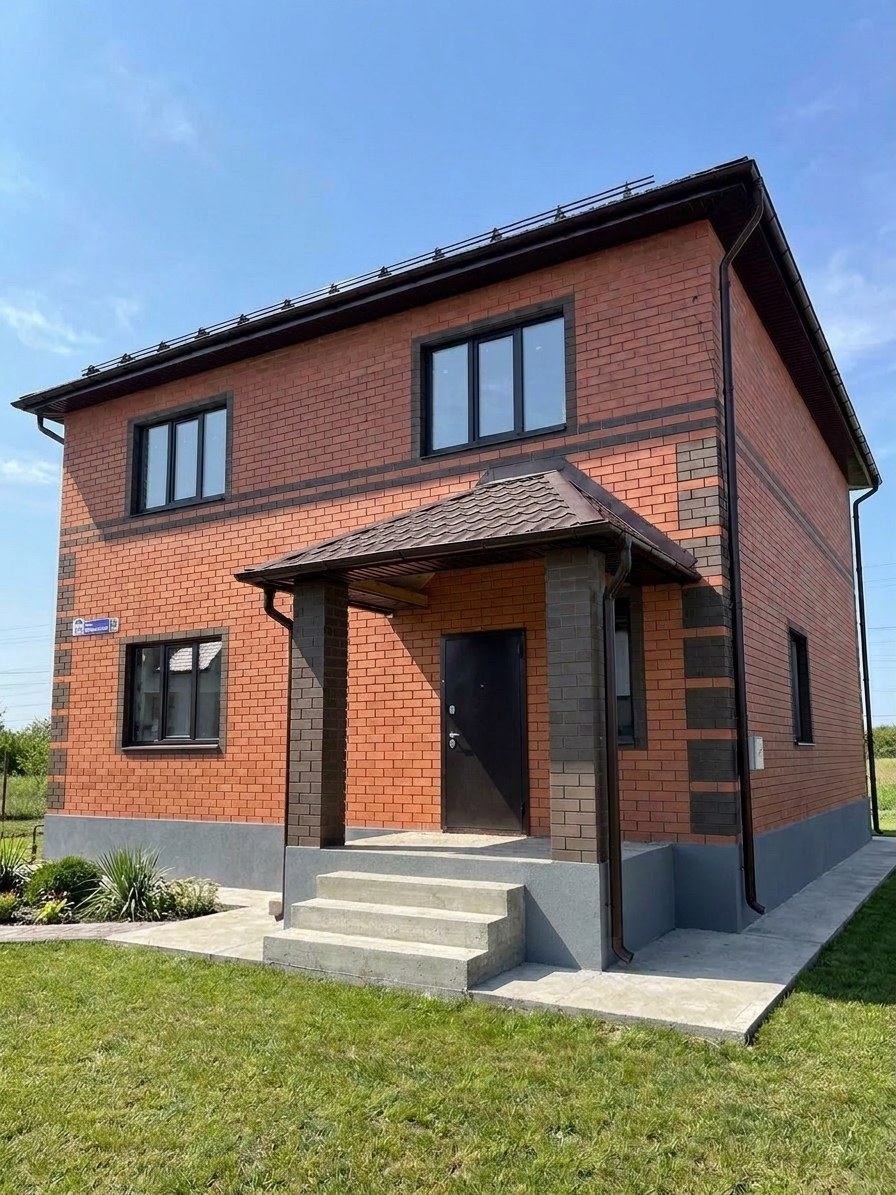 Дом 150 м² · 2 этажа полноценных